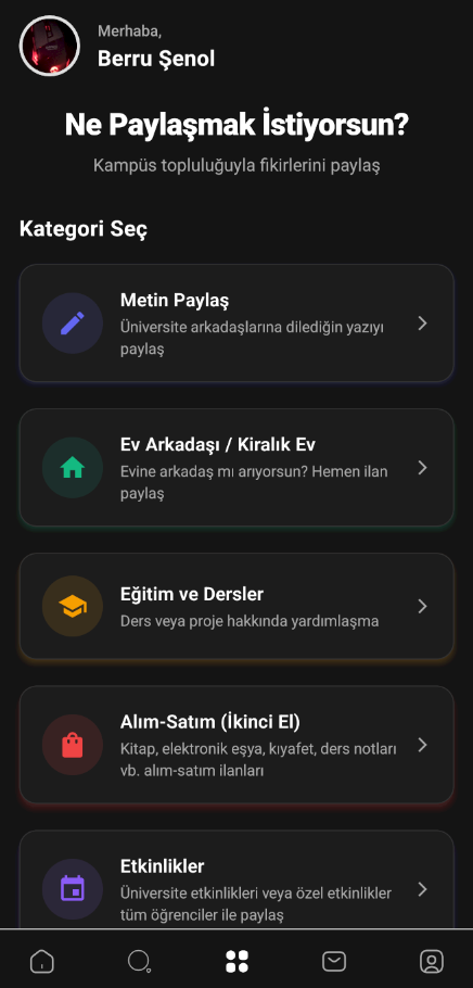 Gönderi paylaş, topluluk oluştur, sosyalleş