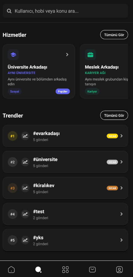Üniversitelilere özel gündem ve trendler